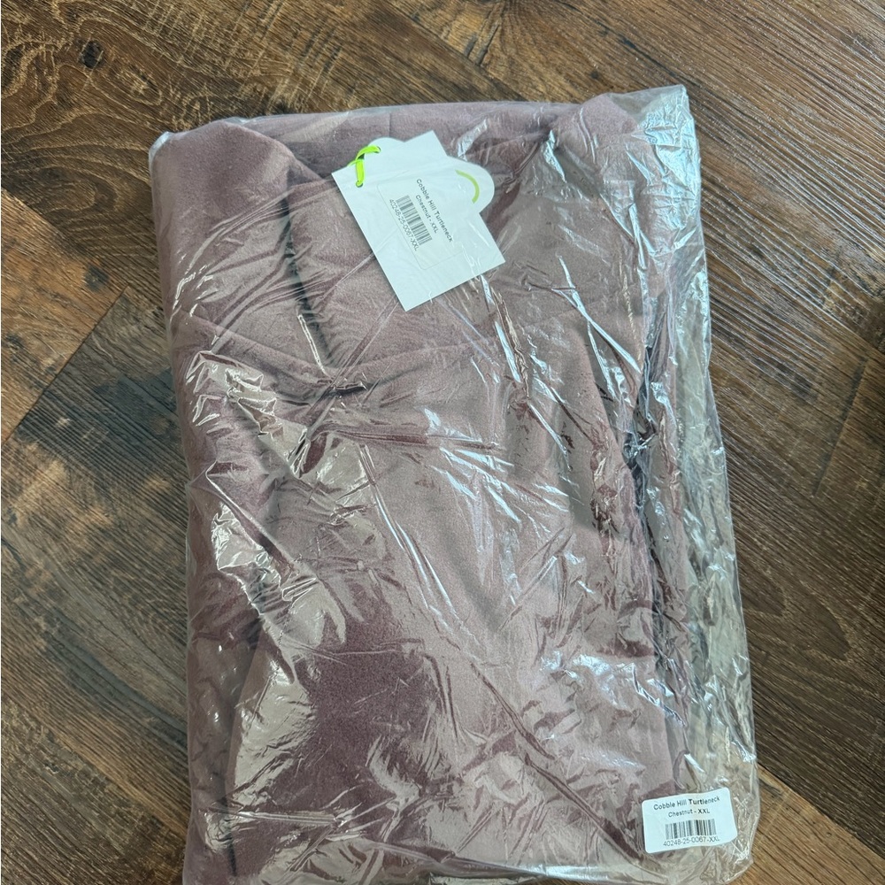 Dudley Stephens Vello Fleece Cobble Hill Tunic. XXL Brand New! Chestnut color!